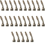 DURAFORCE TR416MC 2" Bent Clamp-In High Pressure Valve Stem for Dual Wheels - Pack of 25
