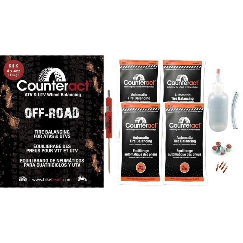 DURAFORCE Counteract ATV UTV Balance Beads DIY Kit 6oz Bags for Tire Stability
