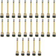 DURAFORCE TR572 Brass Clamp-In Tubeless Truck Tire Valve Stem 3-3/4" Pack of 25