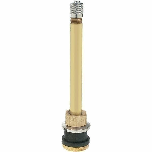 DURAFORCE TR572 Brass Clamp-In Tubeless Truck Tire Valve Stem 3-3/4" Pack of 25