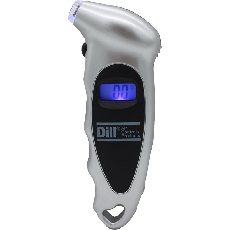 DURAFORCE Dill 5988 Digital Tire Gauge 0-100 PSI Backlit CARB Compliant Tool
