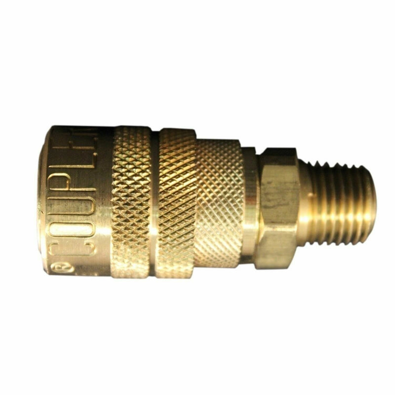 DURAFORCE Milton 716 1/4" MPT M-Style Air Hose Coupler Connector