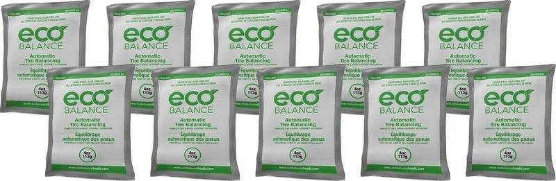 DURAFORCE ECO Balance 04EB Tire Balancing Beads 4oz 10 Bags for Smooth Ride