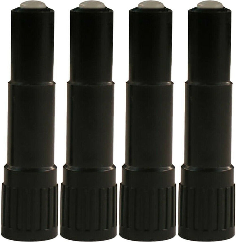 DURAFORCE Dill 688P 1-1/4" Nylon Valve Extensions Pack of 4 - Durable Tire Accessories