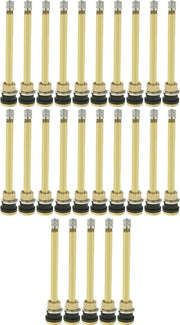 DURAFORCE Dill TR573 4-3/8" Brass Tubeless Truck Valve Stem (.625) Pack of 25