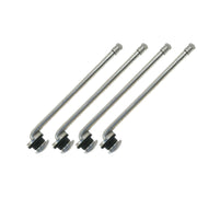 DURAFORCE TR510 5.5" 90° Valve Stem for Drop-Center Aluminum Wheels .625 Hole Pack of 4