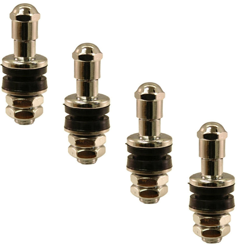 DURAFORCE Einky TV6010 Chrome Valve Stem 3/4" High Performance Pack of 4