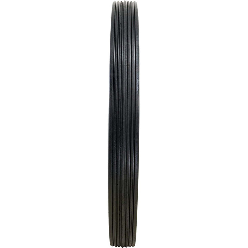 DURAFORCE Marathon 92001 Flat Free Ribbed Garden Cart Tires 20x2 Pack of 2 on Rim