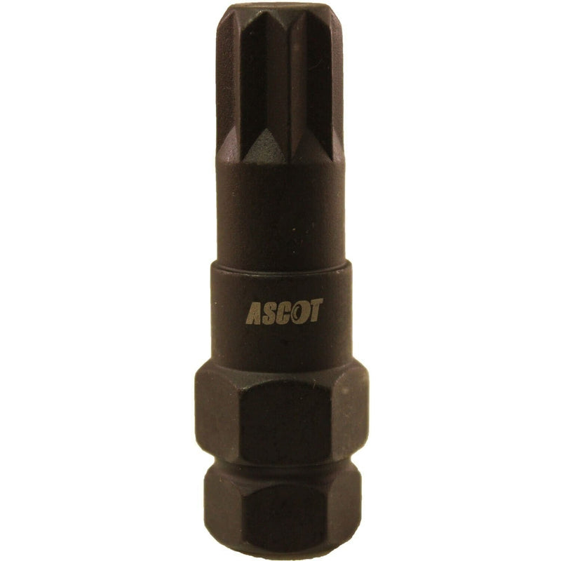 DURAFORCE 8 Point Male Star Lug Removal Tool 5/8" Outer Dimension 28306