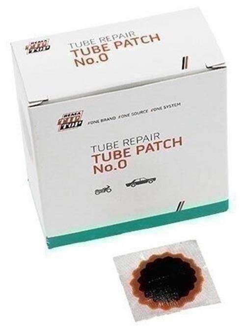 DURAFORCE REMA TIP TOP B-0 Black Round Tube Patch 1-1/4" - Box of 100