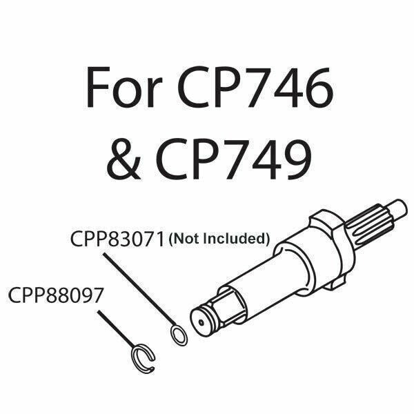 DURAFORCE Chicago Pneumatic 88097 Retaining Ring for 740 742TL-2 7733-2 Anvil Tool