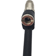DURAFORCE Dill 6175-USA 7" Dual Foot Lock-On Air Chuck 30° Reverse Angle Black
