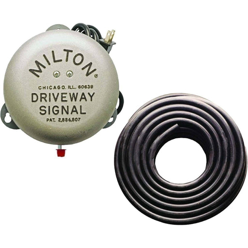 DURAFORCE Milton 805 Service Station Signal Bell with 25" 3/8" Hose Driveway Alert