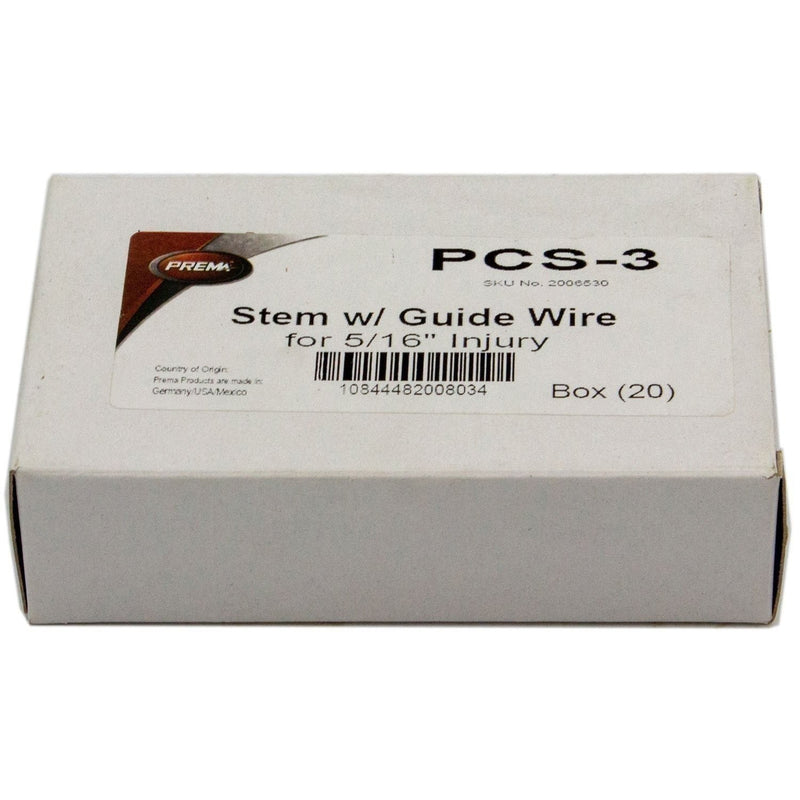DURAFORCE Prema PCS-3 5/16" Tire Plugs with Wire Box - Pack of 20