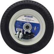 DURAFORCE Carlisle 483811 Flat Free Utility Tire 4.10/3.50-4 on White Rim Universal Fit