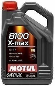 DURAFORCE Motul 8100 X-Max 0W40 Synthetic Motor Oil 5L - High Performance Engine Oil