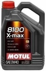 DURAFORCE Motul 8100 X-Max 0W40 Synthetic Motor Oil 5L - High Performance Engine Oil