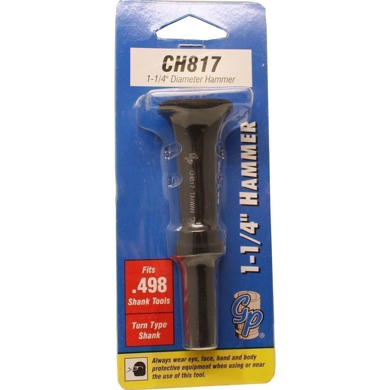 DURAFORCE Grey Pneumatic CH817 1-1/4" Hammer, 4" Long, .498" Shank Power Tool