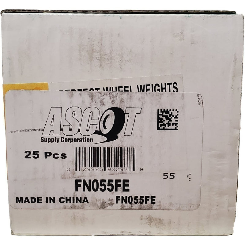 DURAFORCE Perfect Equipment FN055FE Coated Steel Wheel Weights 55gm 25-Pack Box