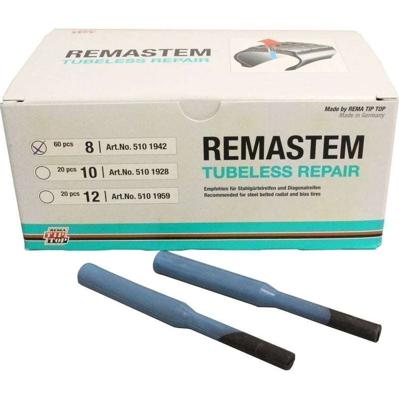 DURAFORCE REMA TIP TOP RS-8 Radial Tire Plug Stem Insert 5/16" - Box of 60 Units