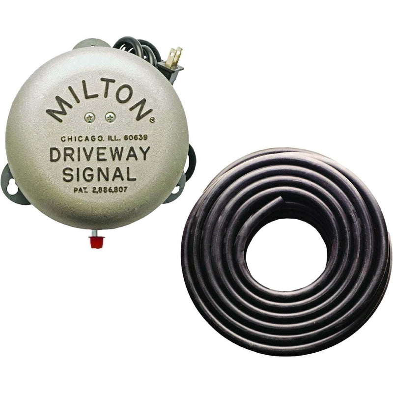 DURAFORCE Milton 805 Service Station Signal Bell with 50" 3/8" Hose Driveway Alert