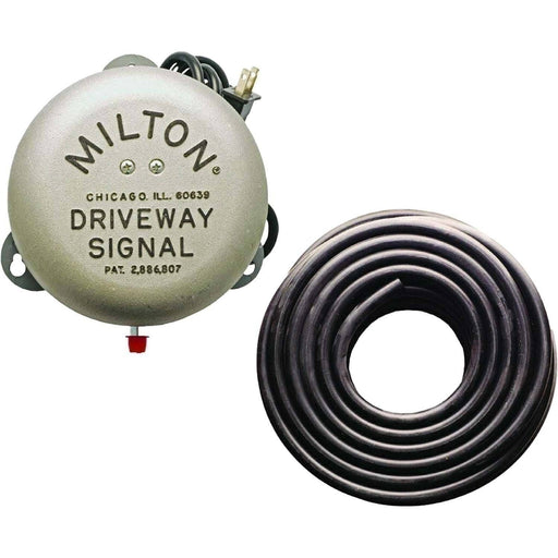 DURAFORCE Milton 805 Service Station Signal Bell with 50" 3/8" Hose Driveway Alert