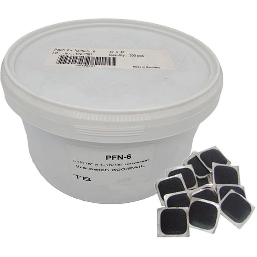 DURAFORCE REMA TIP TOP PFN-6 Universal Tire Patch 1-15/16" x 1-15/16" Pail of 300