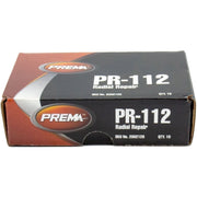 DURAFORCE Prema PR-112 Radial Tire Patch 3"x4.75" 1 Ply Box of 10 Patches
