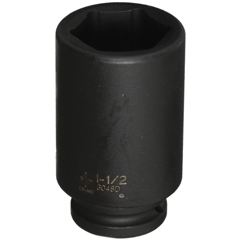 DURAFORCE Grey Pneumatic 3048D 3/4" Drive 1.5" Deep Impact Socket Tool