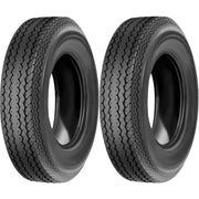 DURAFORCE Deestone D901 5.30-12 Trailer Tires LRC 6 Ply Pack of 2
