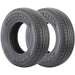 DURAFORCE Carlisle Radial Trail HD Trailer Tire ST175/80R13 8 Ply LRD Pack of 2