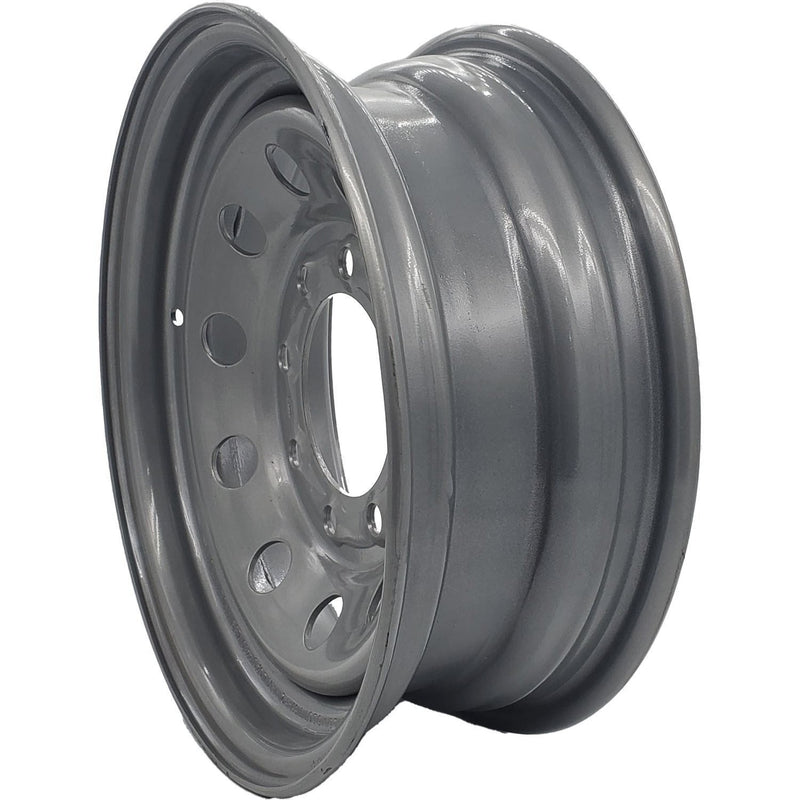 DURAFORCE Carlisle 16x6 Steel Wheel 8x6.5 Bolt Pattern Silver Modular Rim