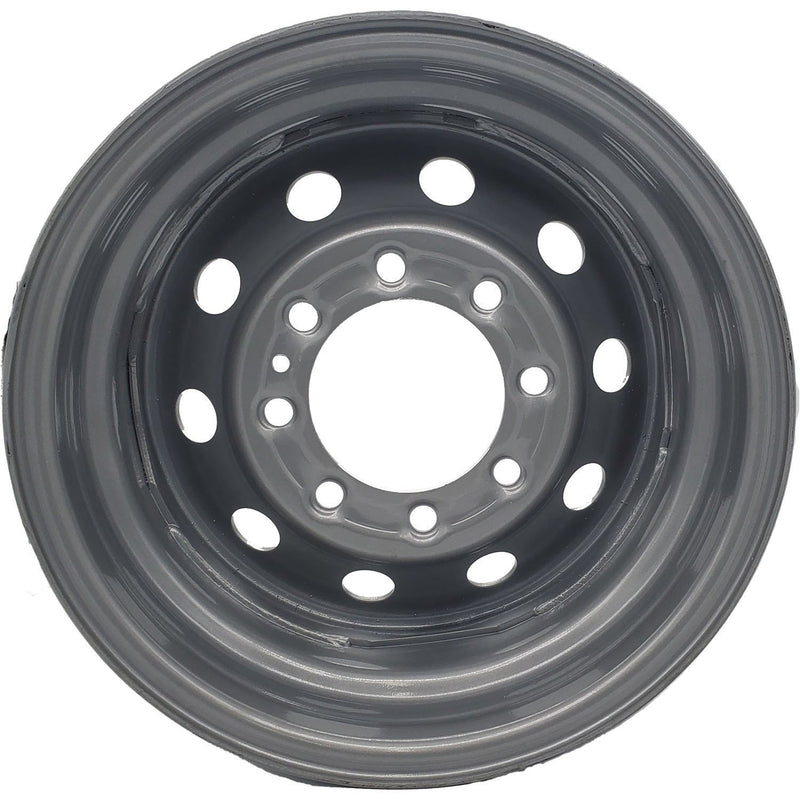 DURAFORCE Carlisle 16x6 Steel Wheel 8x6.5 Bolt Pattern Silver Modular Rim