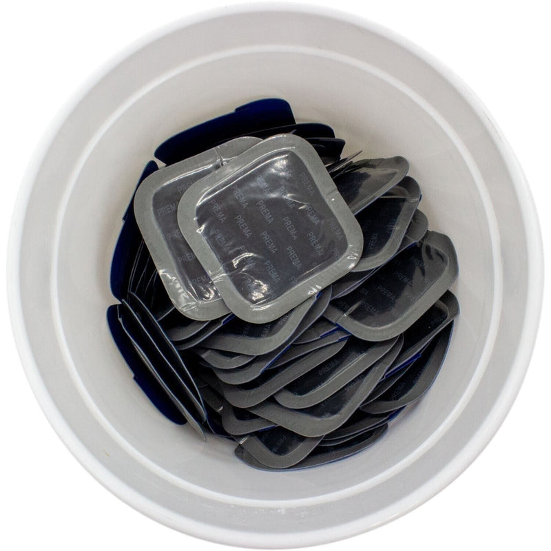 DURAFORCE Prema PUS-3 2-1/4" Square Universal Tire Patch Tub of 100