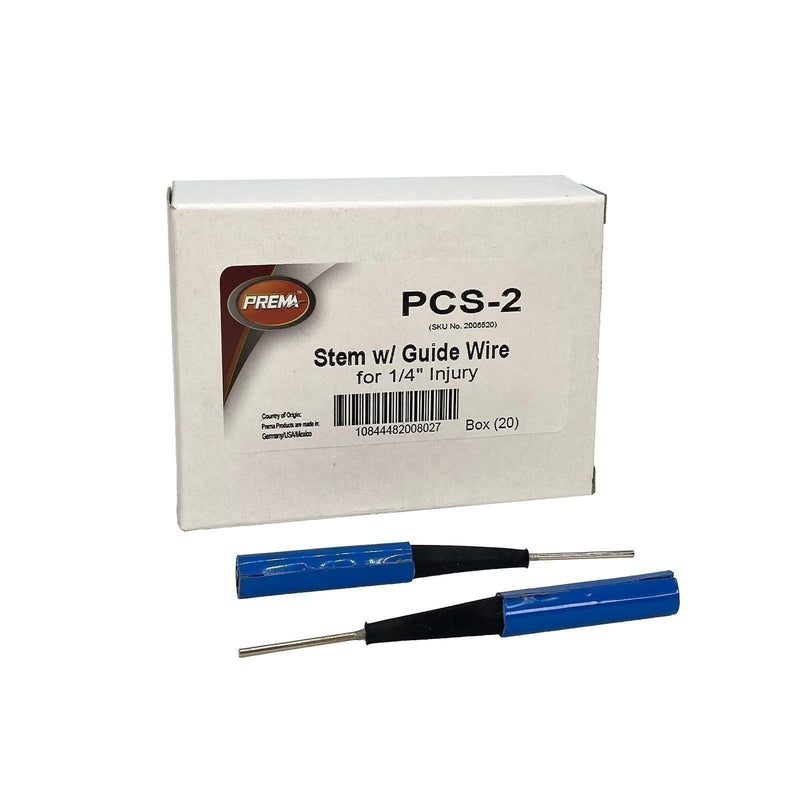 DURAFORCE Prema PCS-2 1/4" Tire Plugs with Wire, Box of 20 - Durable Repair Kit