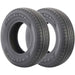 DURAFORCE Carlisle Radial Trail HD ST235/80R16 Trailer Tires 10 Ply LRE Pack of 2