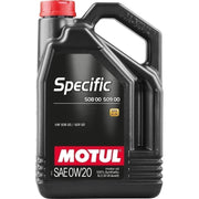 DURAFORCE Motul 0W20 Synthetic Motor Oil 5L - Specific 508 00 509 00 Engine Oil