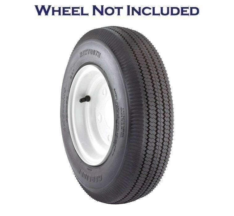 DURAFORCE Carlisle Sawtooth 2-Ply Utility Tire 4.10-4 Inch Durable Replacement
