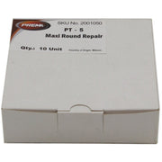 DURAFORCE Prema PT-5 Maxi Round Tube Patch 4.5" - Box of 10 Durable Tire Repair Patches