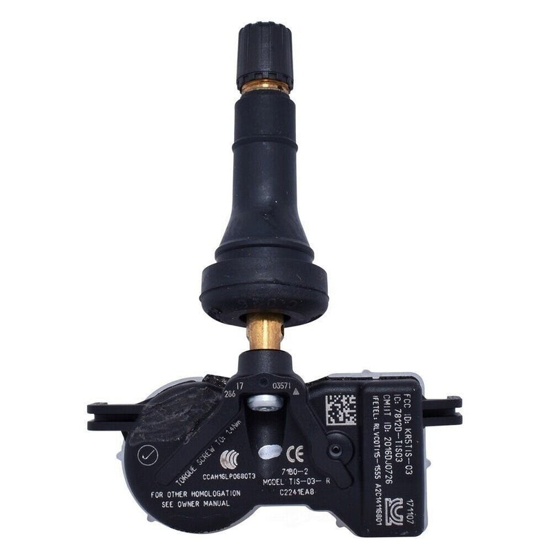 DURAFORCE Dill 5775 433MHz TPMS Sensor Snap-In Valve Stem for Dodge Dart