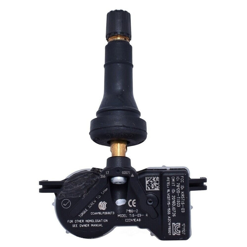 DURAFORCE Dill 5775 433MHz TPMS Sensor Snap-In Valve Stem for Dodge Dart