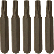 DURAFORCE Dill 5415-1 T-10 Torx Bit 5-Pack Replacement for 5415 Torque Screwdriver Tool