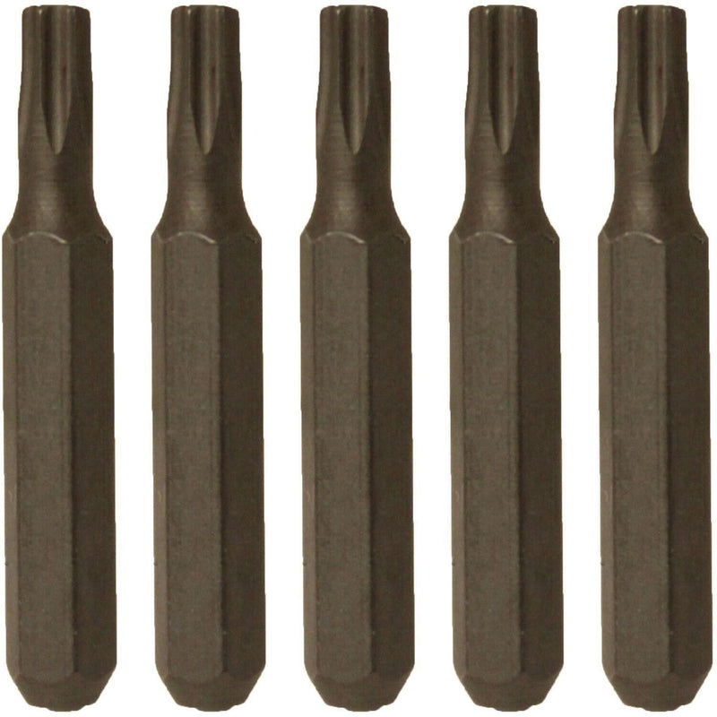 DURAFORCE Dill 5415-1 T-10 Torx Bit 5-Pack Replacement for 5415 Torque Screwdriver Tool