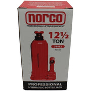 DURAFORCE Norco 12-Ton Hydraulic Bottle Jack 76412 Heavy Duty Car Lift Tool