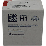 DURAFORCE Perfect Equipment AW025FE Steel Wheel Weights 0.25 oz Box of 25