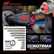 DURAFORCE Ingersoll Rand 2236TIMAX 1/2" Pneumatic Impact Wrench 1500 Ft-Lb Torque
