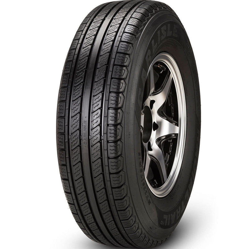 DURAFORCE Carlisle Radial Trail HD Trailer Tire ST205/75R15 8 Ply LRD Durable