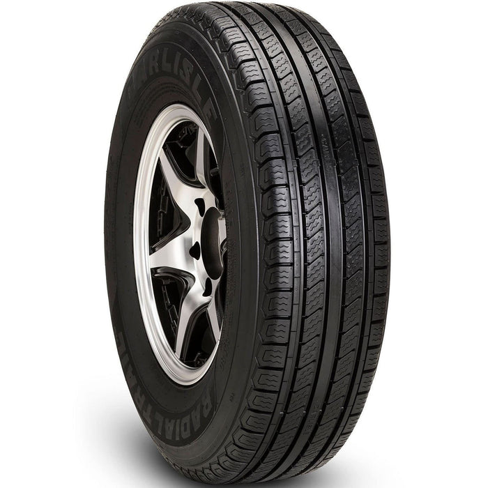 DURAFORCE Carlisle Radial Trail HD Trailer Tire ST205/75R15 8 Ply LRD Durable