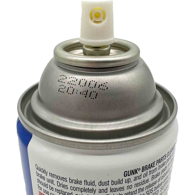 DURAFORCE Gunk M705 14oz Non-Chlorinated Brake Parts Cleaner Fast Drying Formula