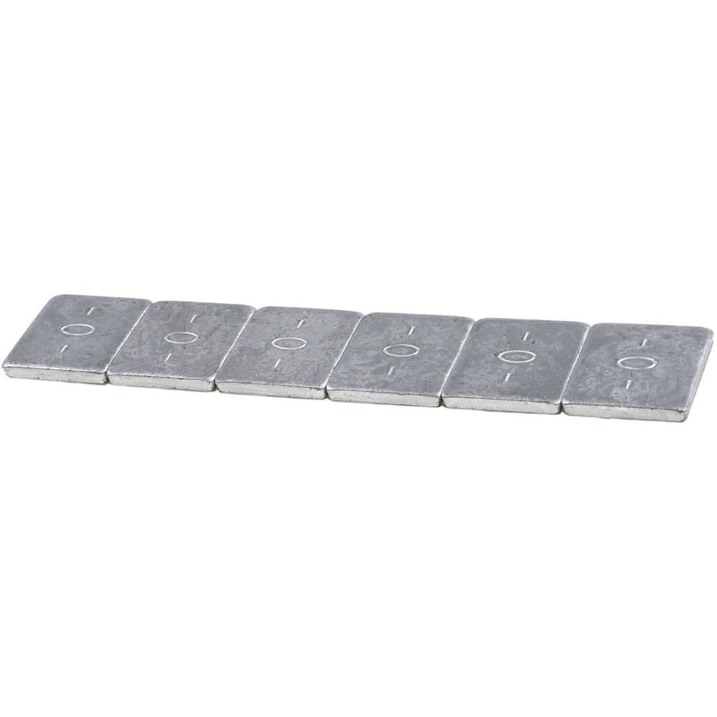DURAFORCE Plombco 506FE-15CW Steel Adhesive Wheel Weights 1oz 3/4" - 90 Pack